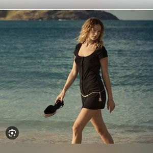 AMATA DRESS -- BLACK / M